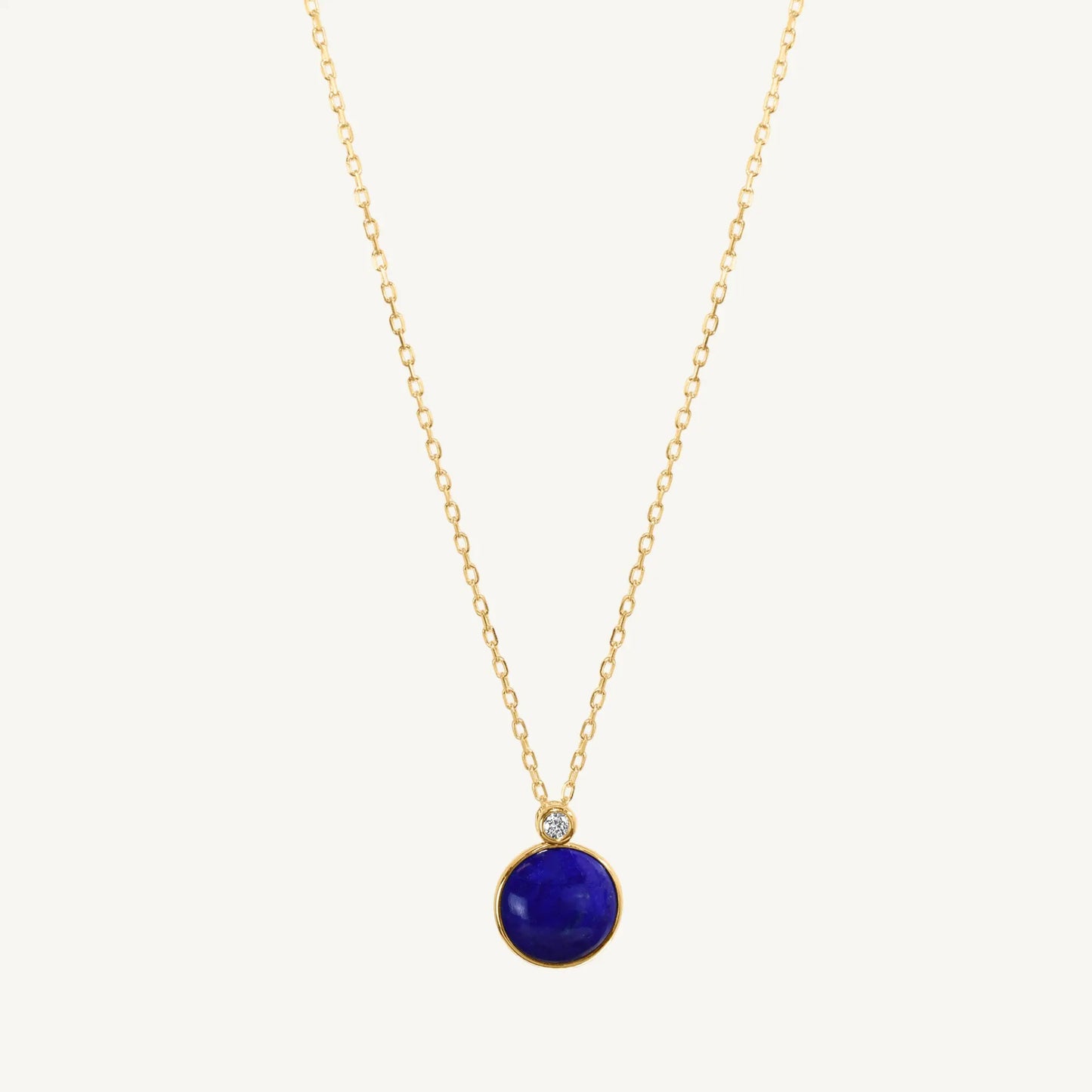 Trisha Lapis & Diamond Necklace Jewelmak Shop