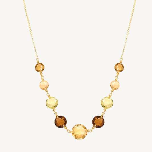 Valley Quartz Necklace 18" Jewelmak Shop